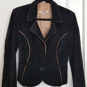Nolita NYC Black Faux-Suede Blazer